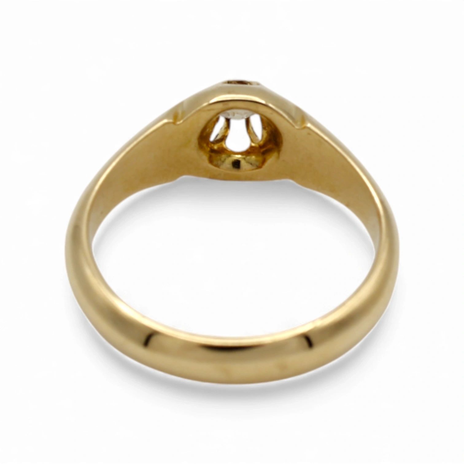 Antique Diamond Belcher Ring - Image 4
