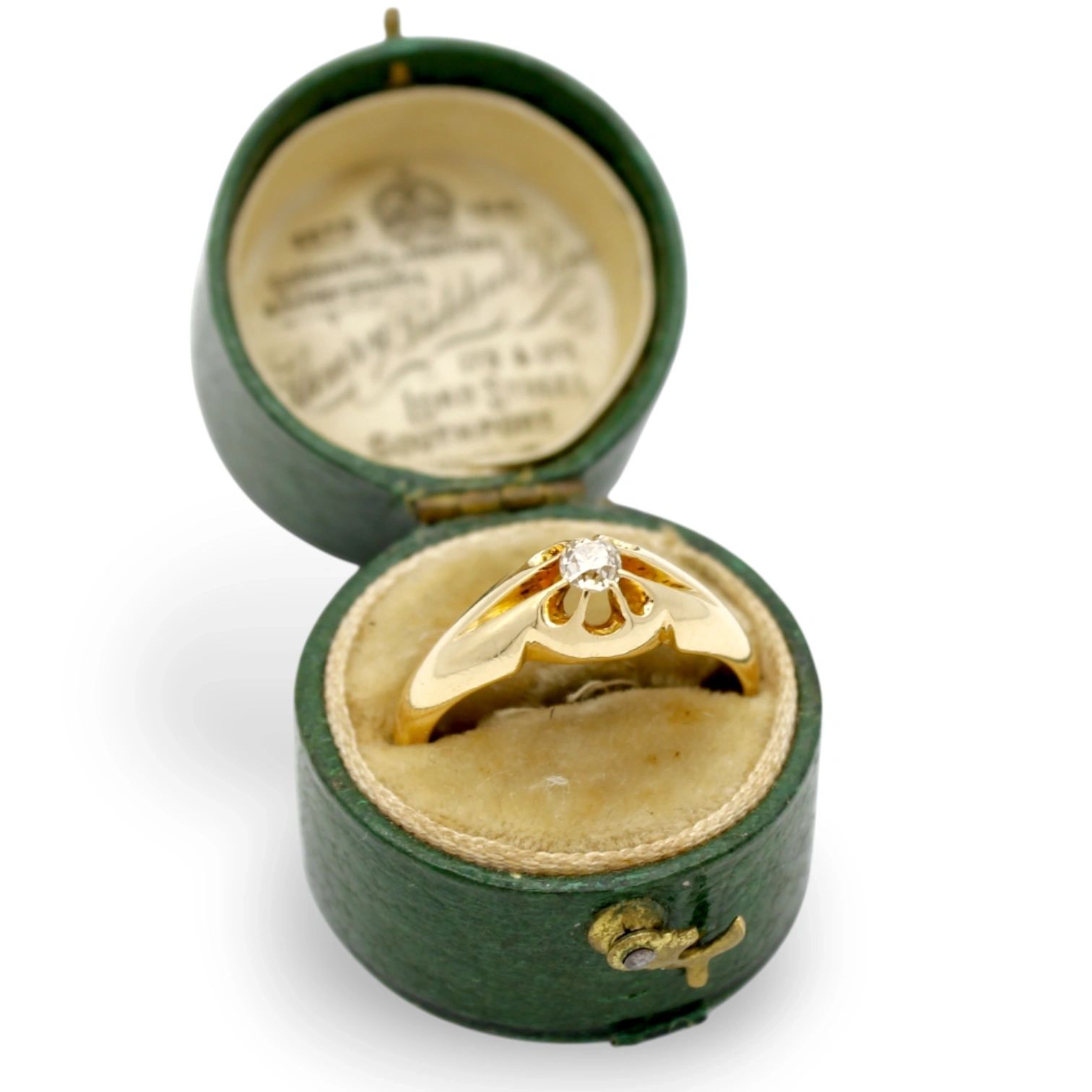 Antique Diamond Belcher Ring - Image 3