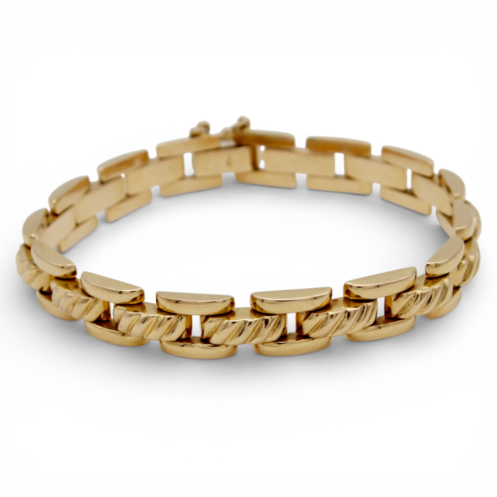 Vintage Fancy Link Bracelet