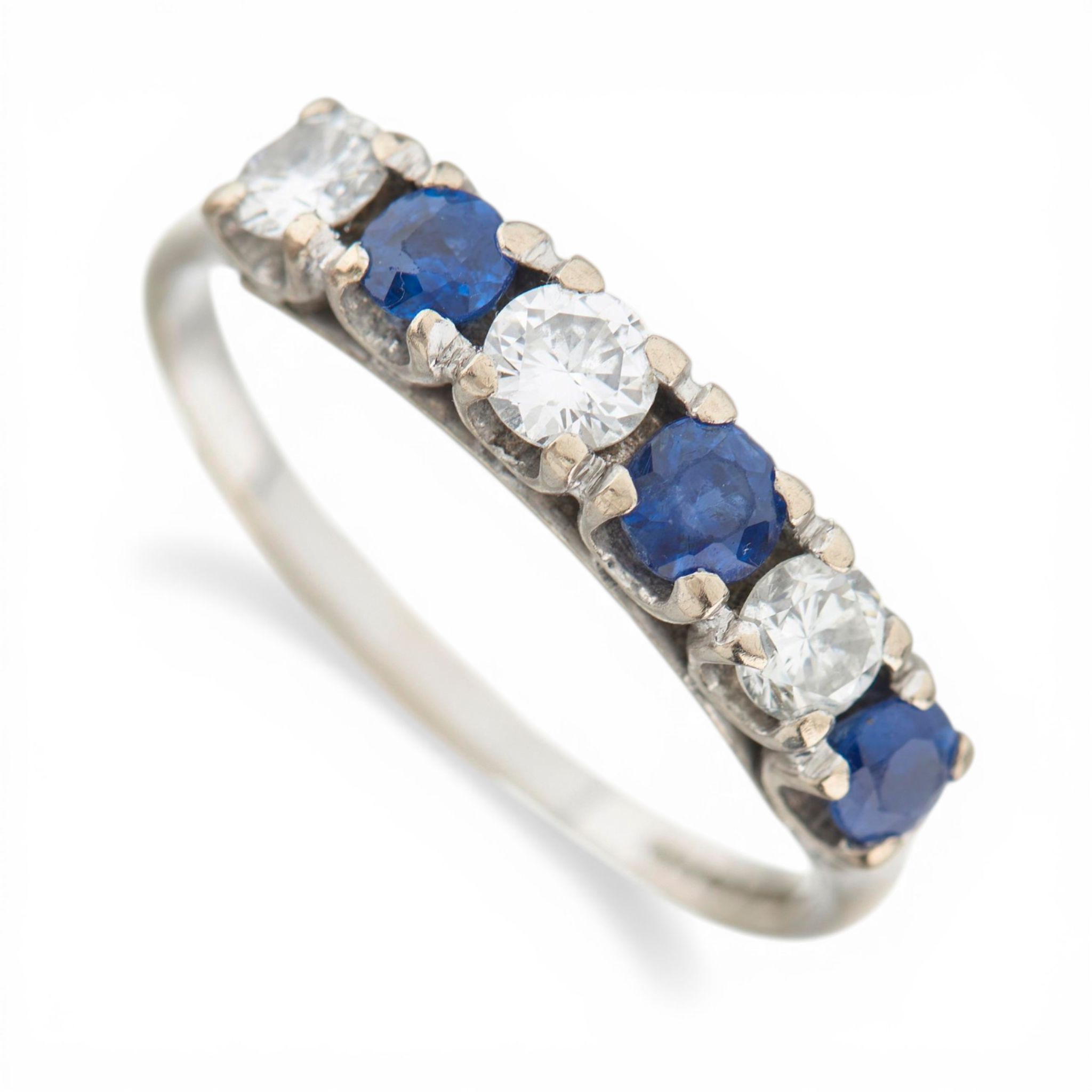 Sapphire and Diamond Ring