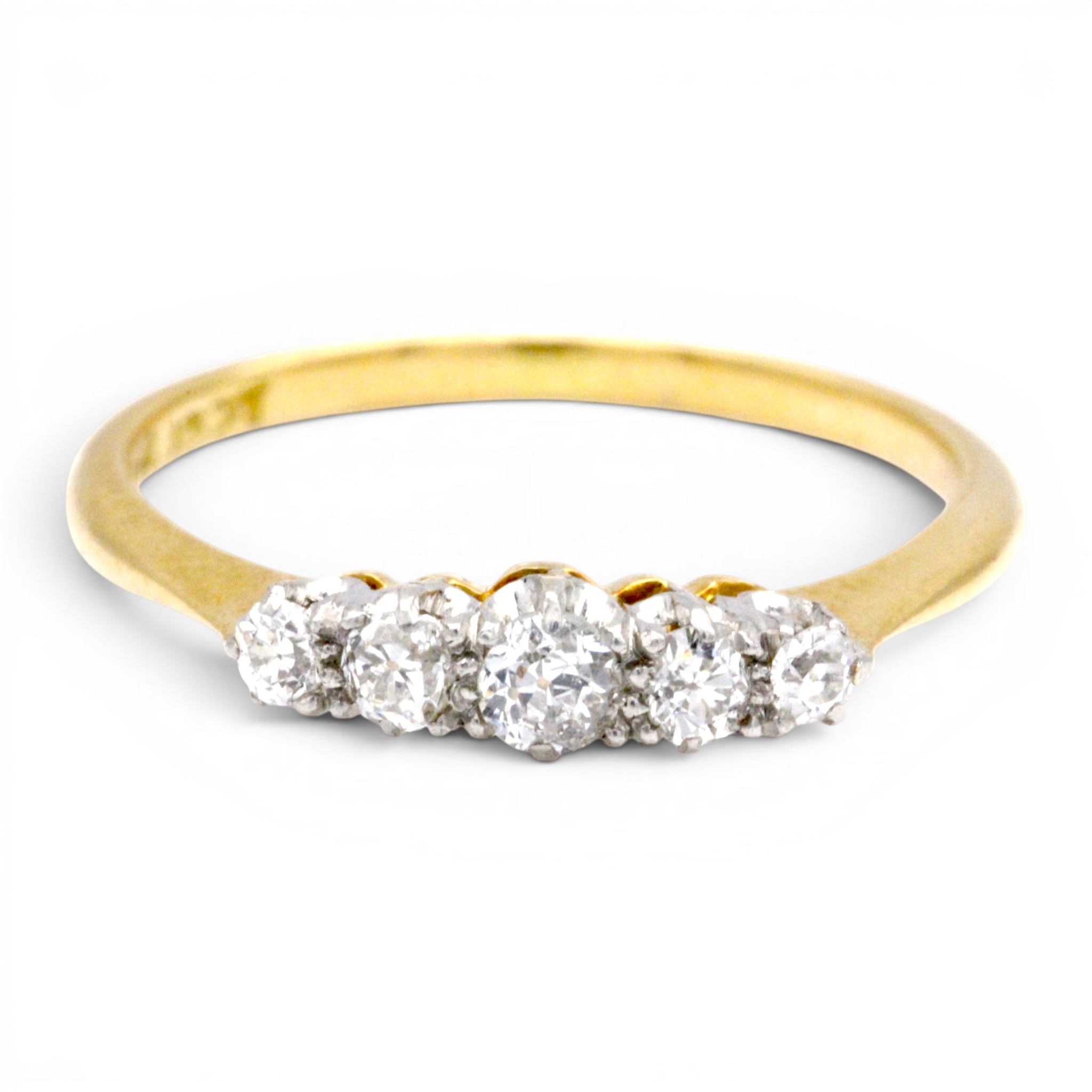 Vintage Diamond Five Stone Ring