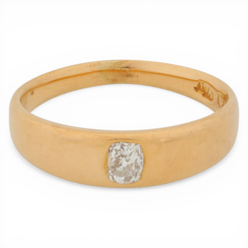 Vintage Diamond Gypsy Ring