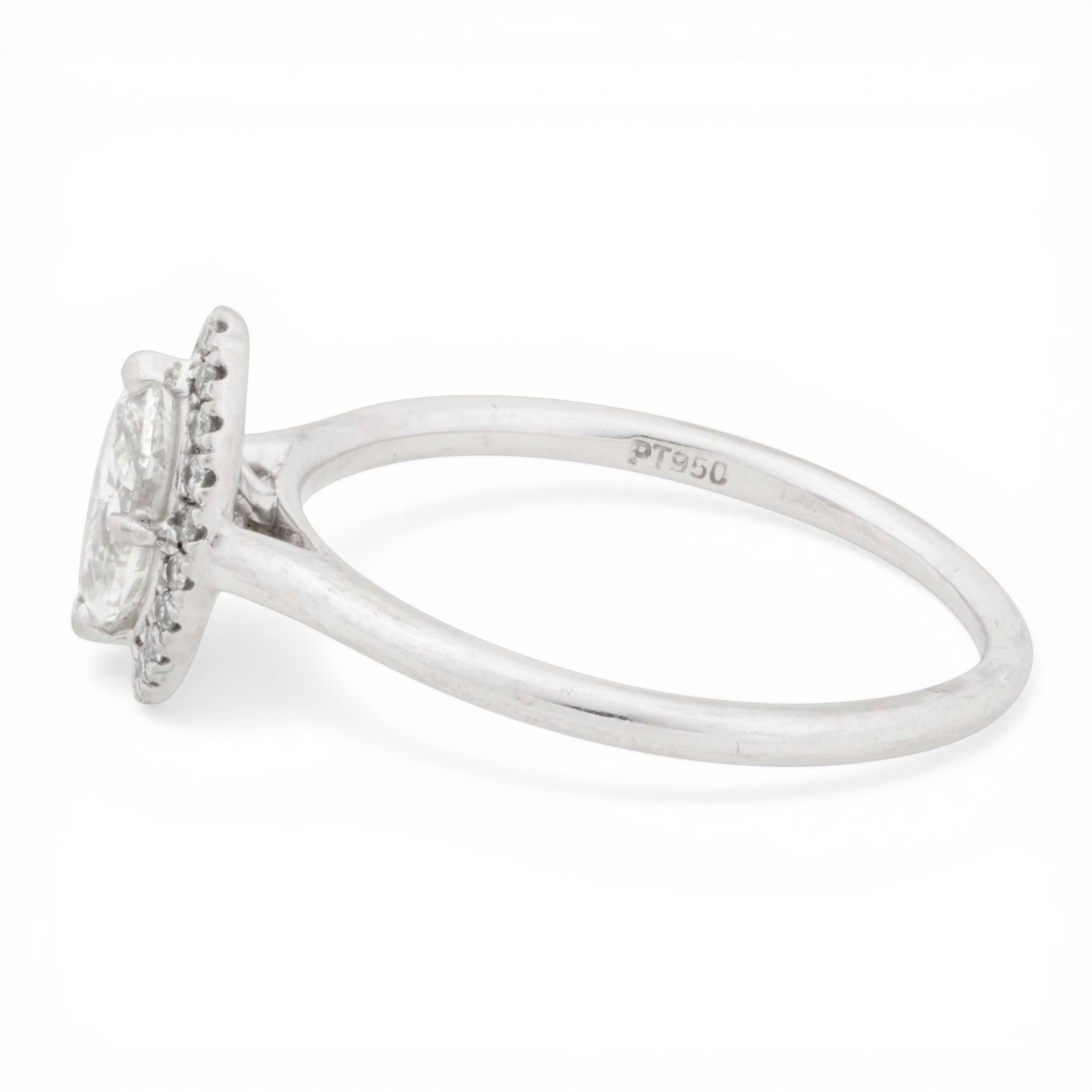 Marquise Cut Diamond Cluster Ring - Image 3