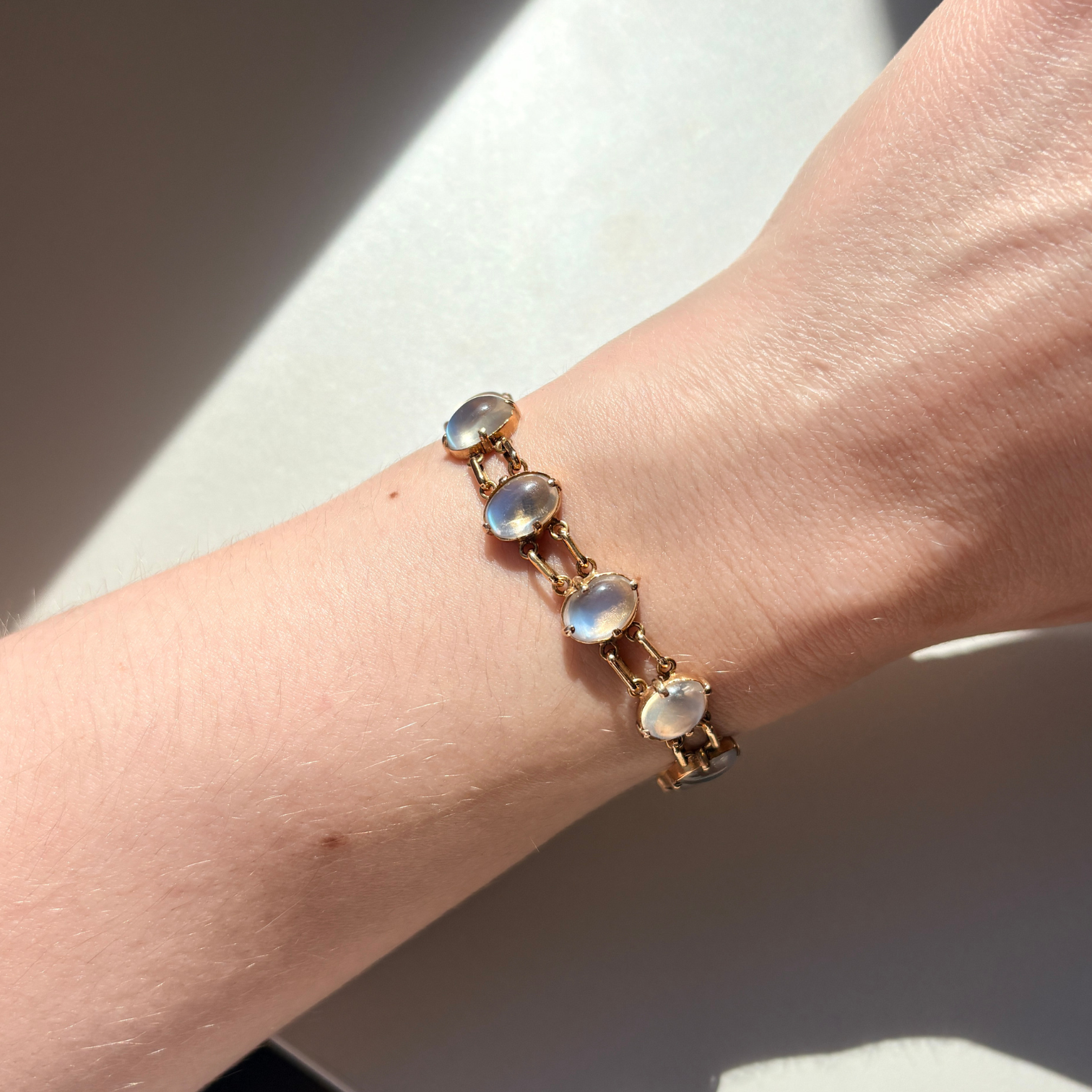 Vintage Moonstone Bracelet - Image 2