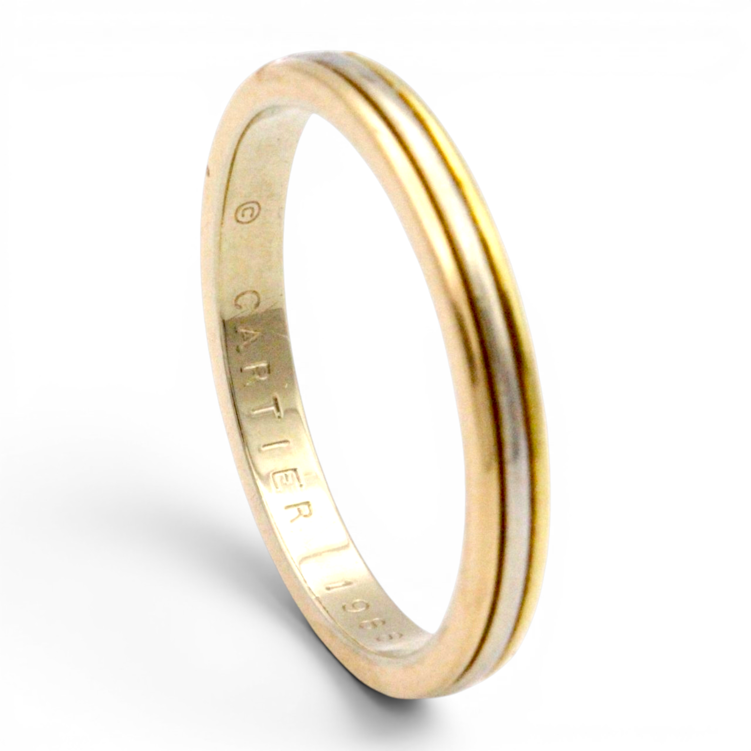 Vintage Cartier Vendôme Louis Trinity Ring - Image 2