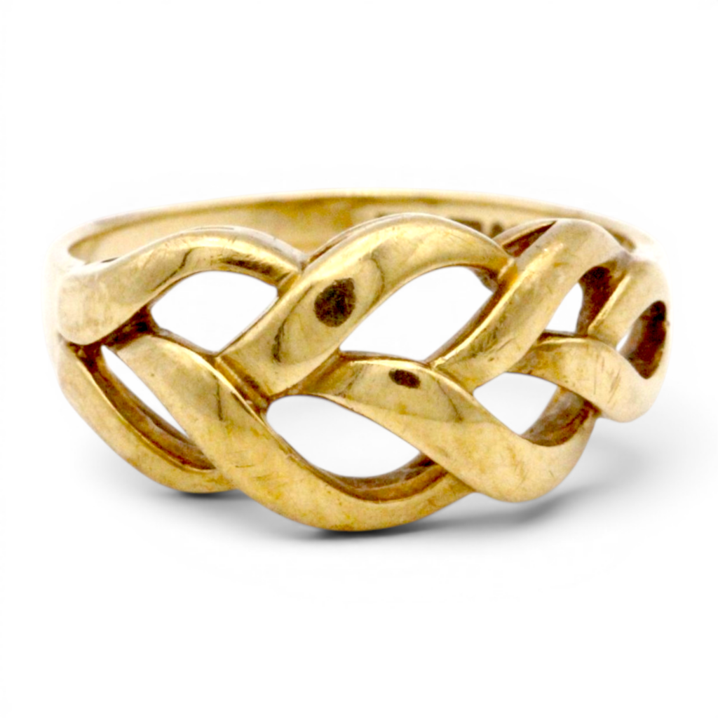 Vintage stylised dress ring